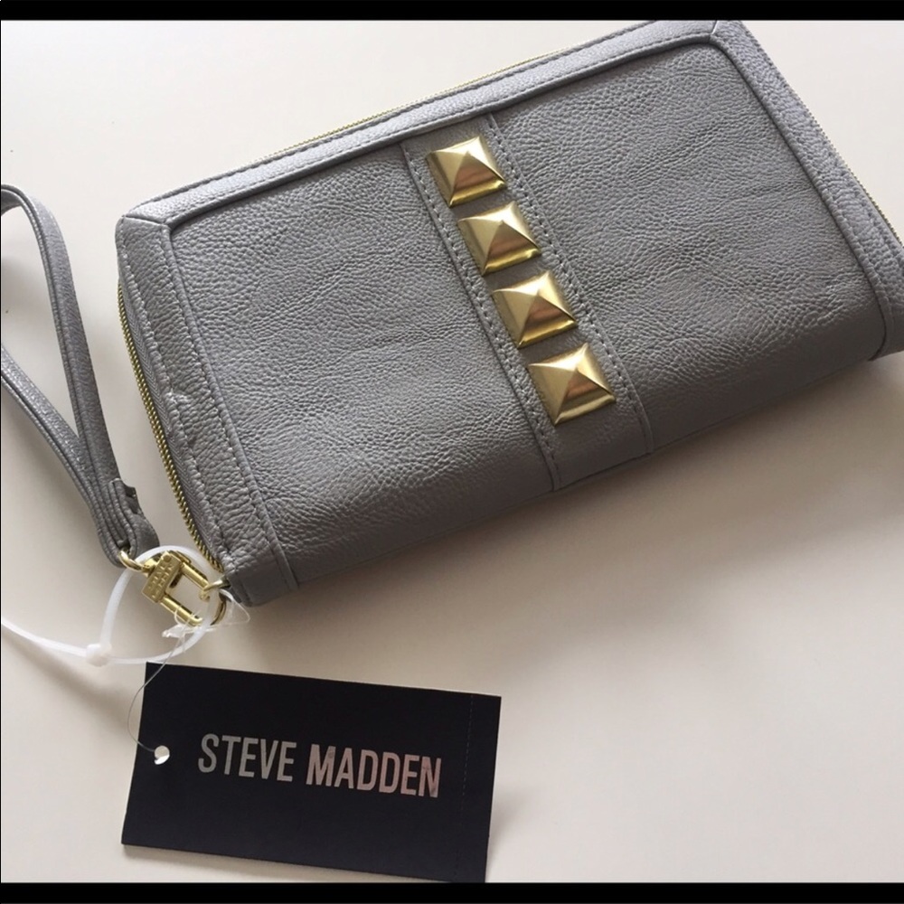 Steve Madden “oversize wallet stud”